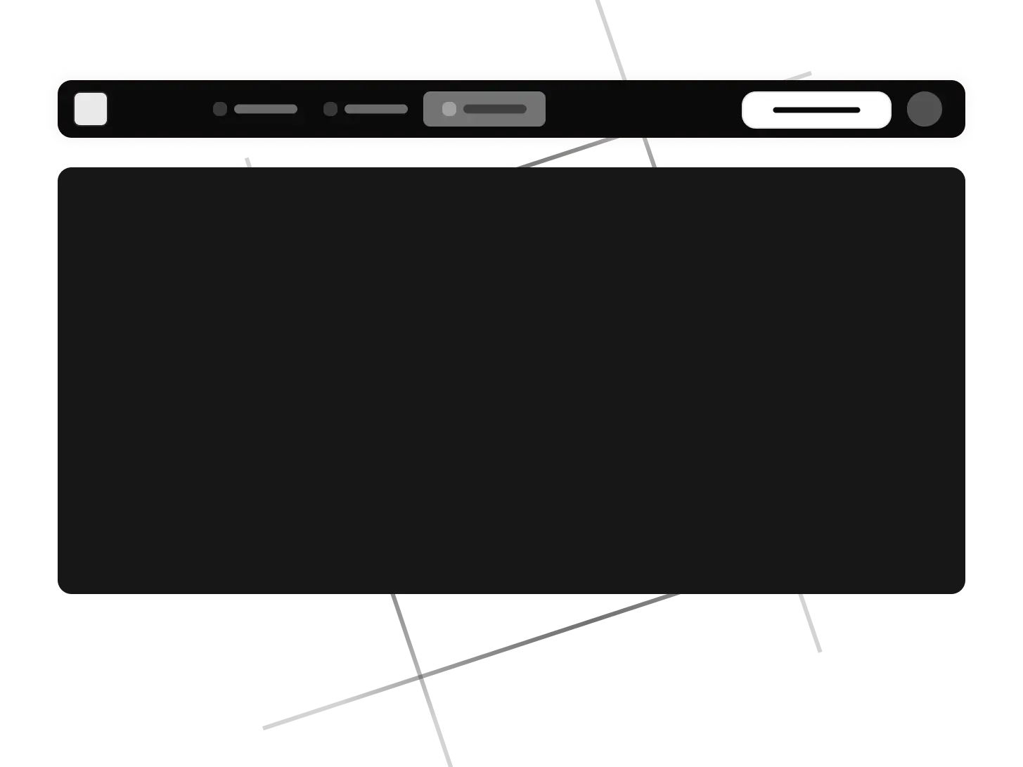 Illustration dark Header nav