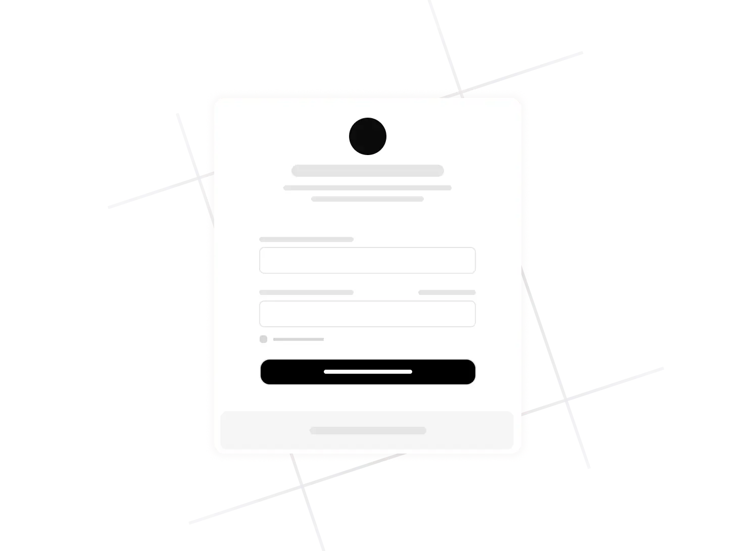 Illustration light Login